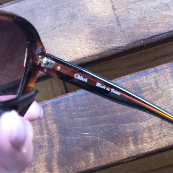 Authentic Chloe Tortoiseshell Sunglasses - Picture 5 of 5